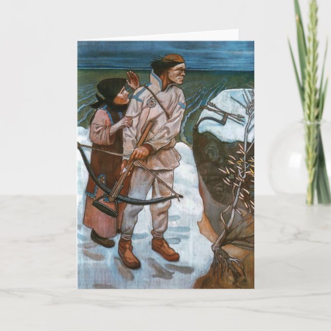 Akseli Gallen-Kallela - Joukahainen's Revenge Card (Front)