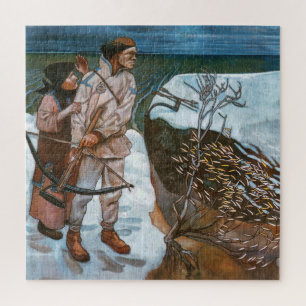 Akseli Gallen-Kallela - Joukahainen's Revenge Jigsaw Puzzle
