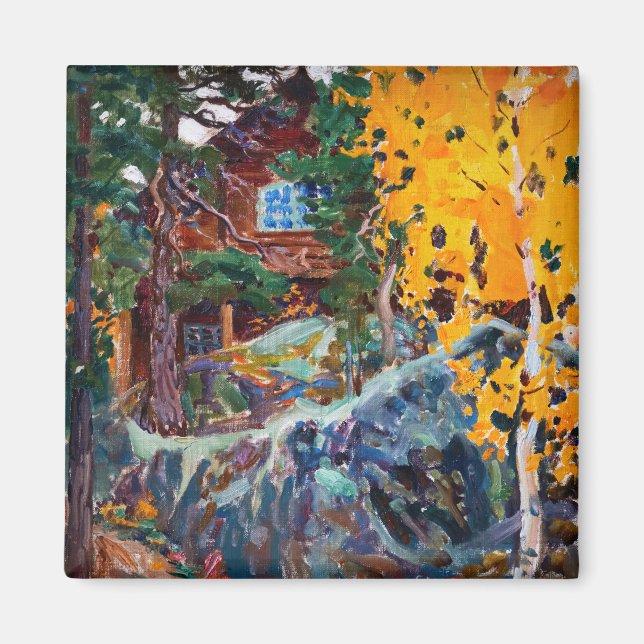 Akseli Gallen-Kallela - Kalela in Autumn Magnet (Front)