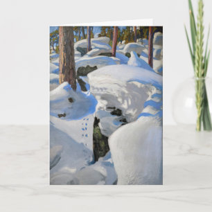 Akseli Gallen-Kallela - Lair of the Lynx Card