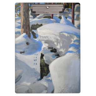 Akseli Gallen-Kallela - Lair of the Lynx Clipboard