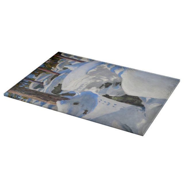 Akseli Gallen-Kallela - Lair of the Lynx Cutting Board (Corner)