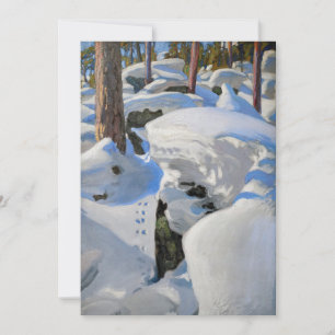 Akseli Gallen-Kallela - Lair of the Lynx Thank You Card