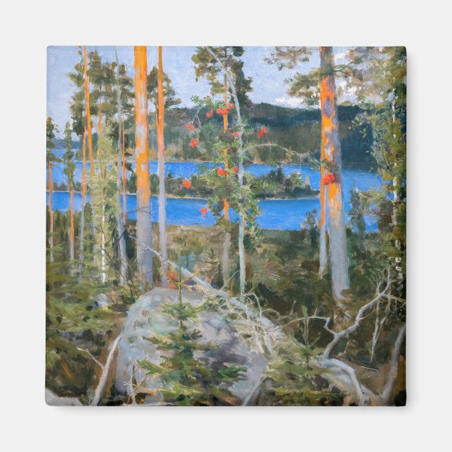 Akseli Gallen-Kallela - Lake in the Wilderness Magnet (Front)