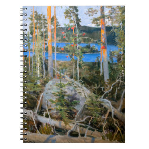 Akseli Gallen-Kallela - Lake in the Wilderness Notebook