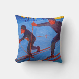 Akseli Gallen-Kallela - Skiers Cushion