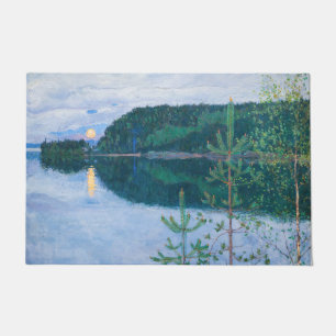 Akseli Gallen-Kallela - Spring Night Doormat