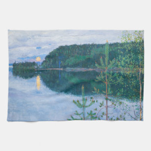 Akseli Gallen-Kallela - Spring Night Tea Towel