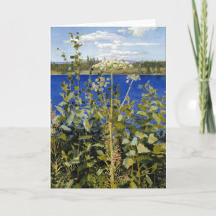 Akseli Gallen-Kallela - Wild Angelica Card