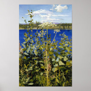 Akseli Gallen-Kallela - Wild Angelica Poster