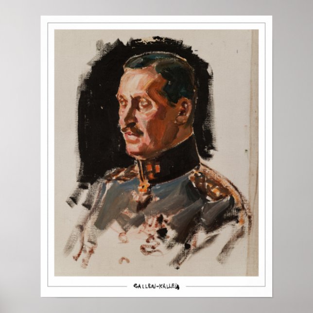 Akseli Gallen-Kallela Zedign Art Poster #14 (Front)