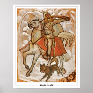 Akseli Gallen-Kallela Zedign Art Poster #262