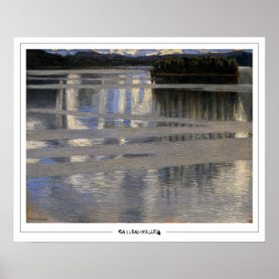 Akseli Gallen-Kallela Zedign Art Poster #381