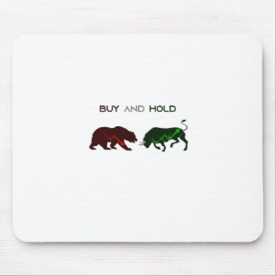 Aktien Bear Bull Börse Mouse Pad