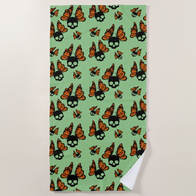 Akumal Mexico Design - Beach Towel (Front)