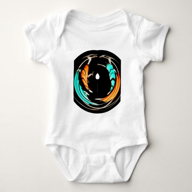 Akuna Matata gift latest beautiful amazing colours Baby Bodysuit (Front)