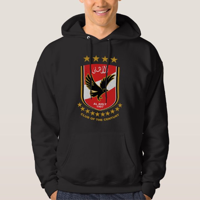 Al Ahly Club Supporter Fan  Egypt Egyptian Hoodie (Front)