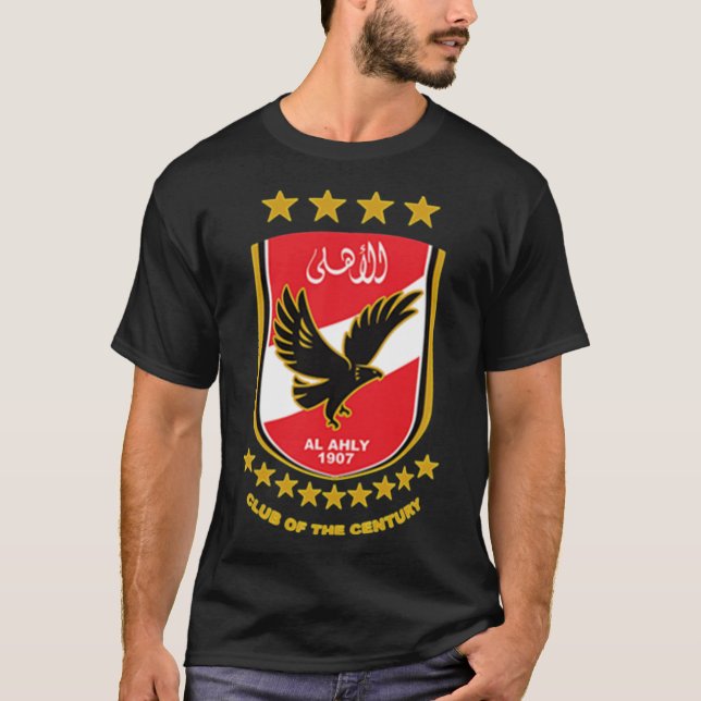 Al-AHLY Football Club New 9 stars logo Classic T-S T-Shirt (Front)