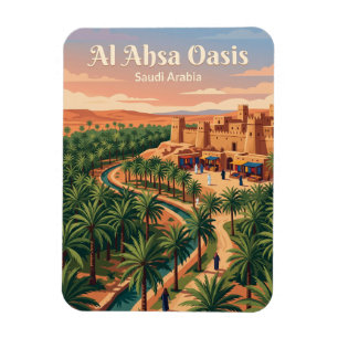 Al Ahsa Oasis Saudi Arabia Magnet
