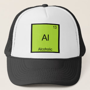 Al - Alcoholic Chemistry Element Symbol Funny Trucker Hat