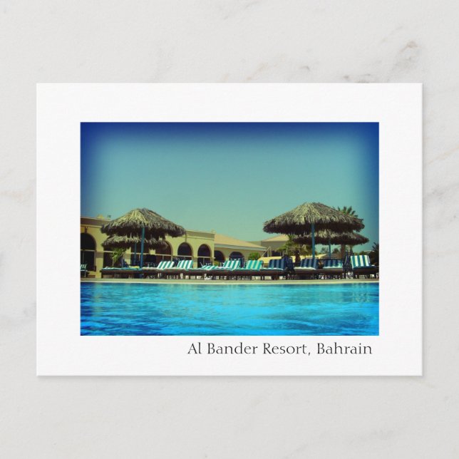 Al Bander Resort, Bahrain Postcard (Front)