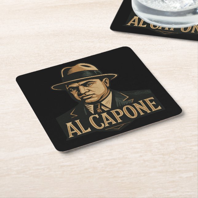 Al Capone Coasters (Angled)