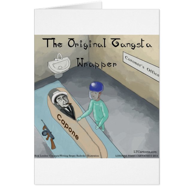 Al Capone Funeral Funny (Front)