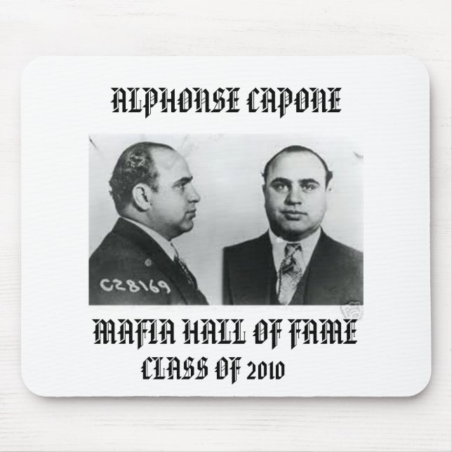 AL CAPONE MAFIA MOUSE PAD (Front)