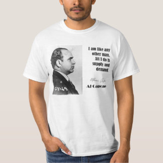 Al Capone on Business - Gangster Shirt