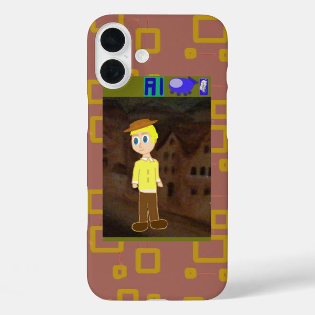 Al Case-Mate iPhone Case (Back)