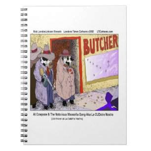 Al Cowpone & The Moofia Gang Funny Cows Notebook