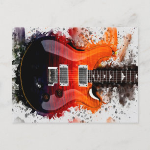 Al Di Meola Guitar   Pop Music   Music Lover  Holiday Postcard