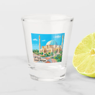 Al Fateh Grand Mosque Bahrain Shot Glass