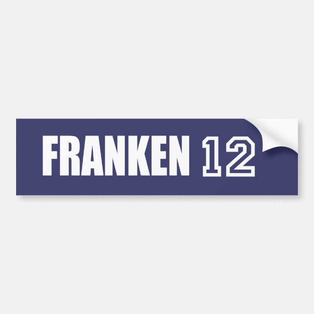 AL FRANKEN Election Gear Bumper Sticker (Front)
