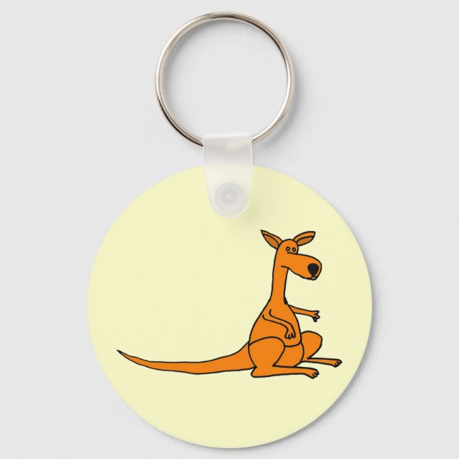 AL- Funny Kangaroo Keychain (Front)