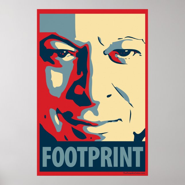 Al Gore - Footprint: OHP Poster (Front)