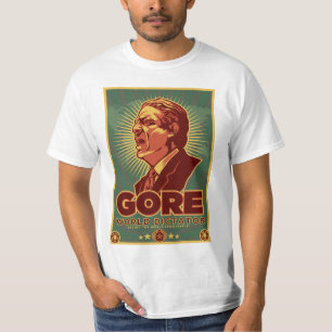 Al Gore For Dictator T-Shirt - Customised