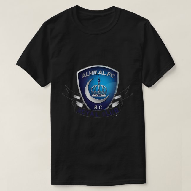 Al-Hilal Soccer football Saudi Team Fan Alhilal T- T-Shirt (Design Front)