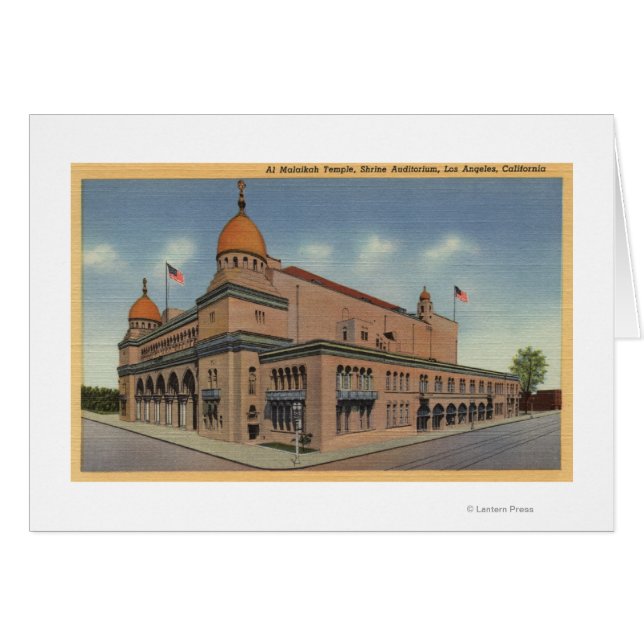 Al Malaikah Temple & Shrine Auditorium (Front Horizontal)