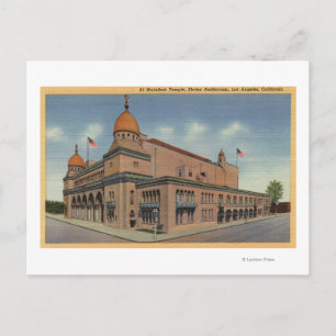 Al Malaikah Temple & Shrine Auditorium Postcard