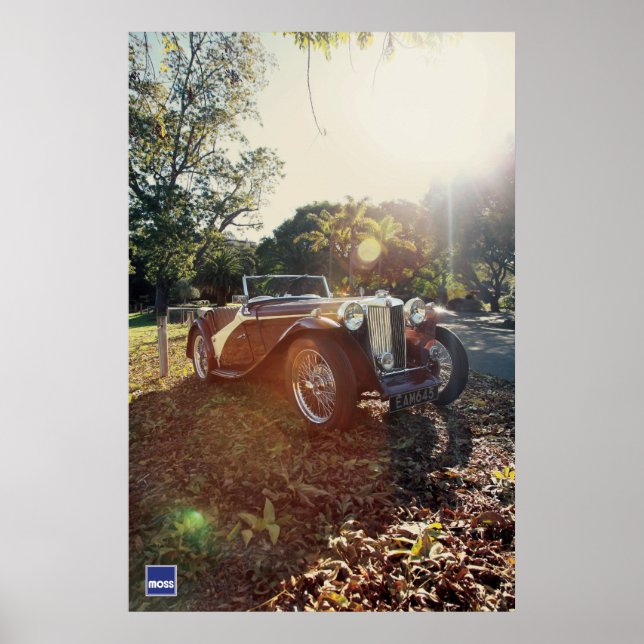 Al Moss'  MGTC Poster (Front)