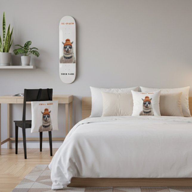 AL-PACO Urban Alpaca Streetwear Personalized Tote Bag (Creator Uploaded)