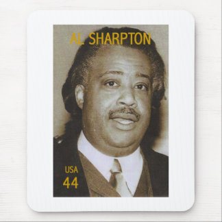 Al Sharpton stamp Mouse Pad