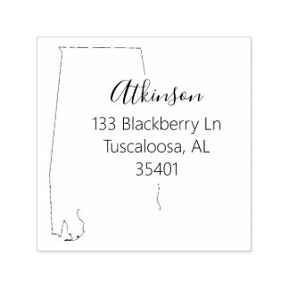 AL | State of Alabama Return Address Stamp