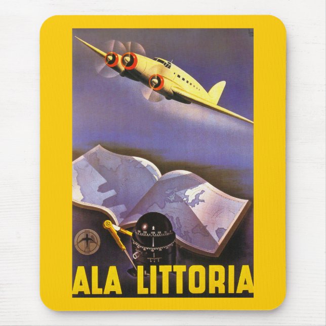 Ala Littoria Mouse Pad (Front)