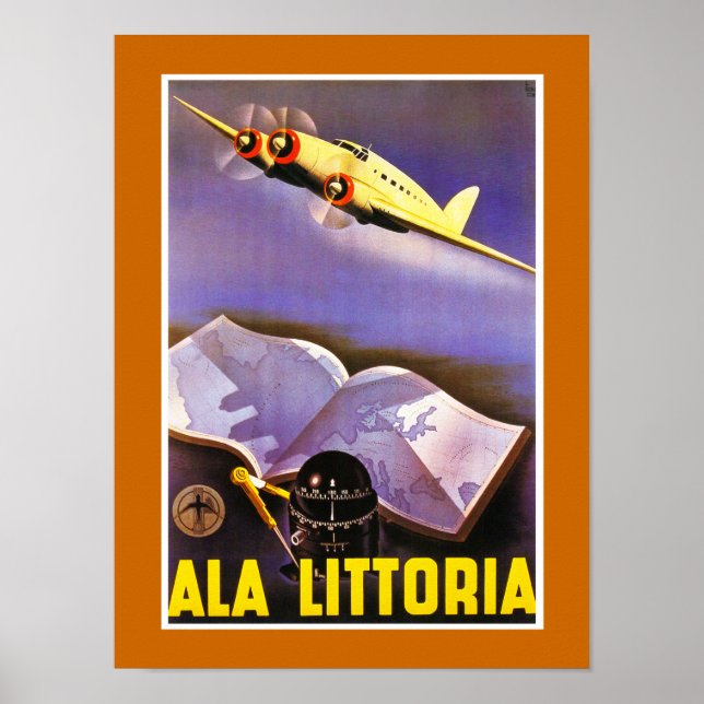 Ala Littoria Poster (Front)