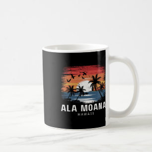 Ala Moana Beach Hawaii Surfing Surfer Coffee Mug