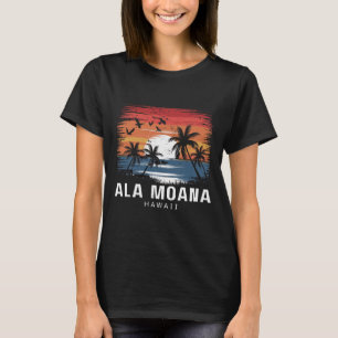 Ala Moana Beach Hawaii Surfing Surfer T-Shirt