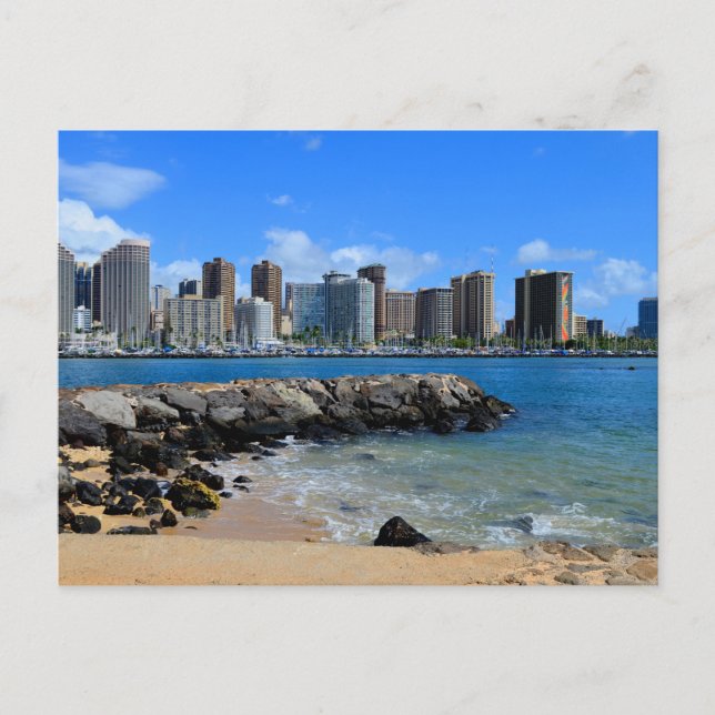 Ala Moana Beach Park Postcard (Front)