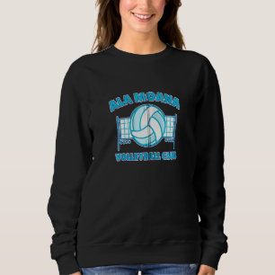 Ala Moana Volleyball Club Hawaii Recreation Zip Sweatshirt